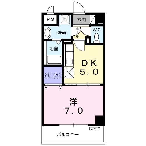 アンドーバーテラス金城 ノースの間取り