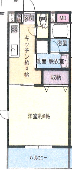 Orange PACの間取り