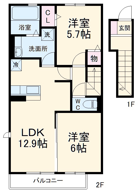 コスモスの間取り