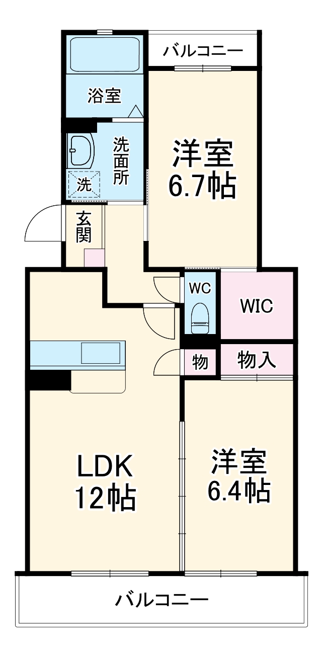 リブラの間取り