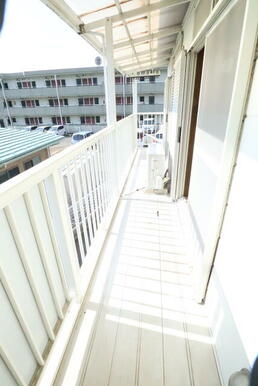 12/25 バルコニー