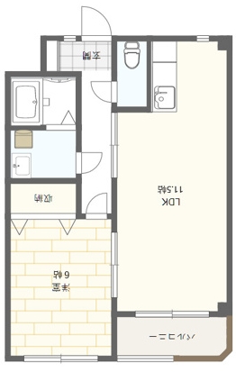 グランディールの間取り