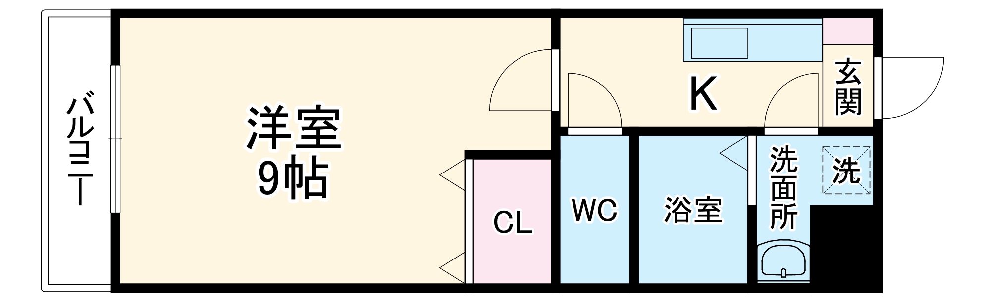 ヴァーチュの間取り