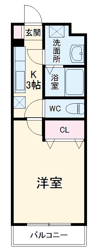 ヴァーチュの間取り