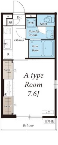 リブリ・ルフェリドーチェ船橋の間取り