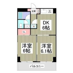 メゾンドエクセルの間取り