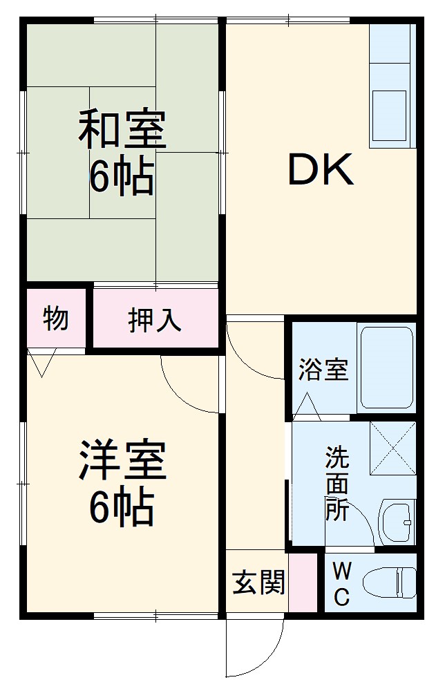 クール・シャドーの間取り