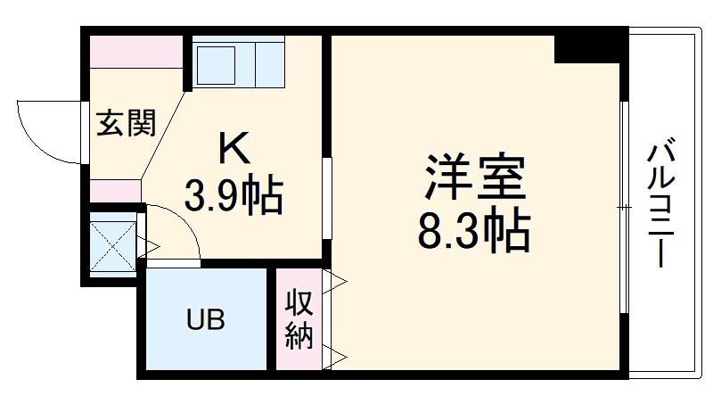 アソルティ関内大通公園の間取り