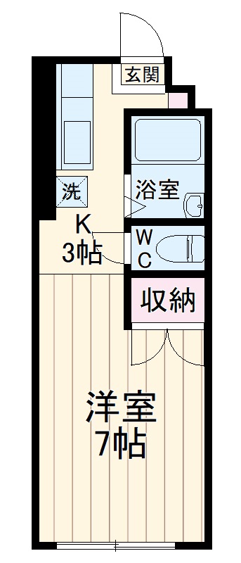 ベルメゾンの間取り