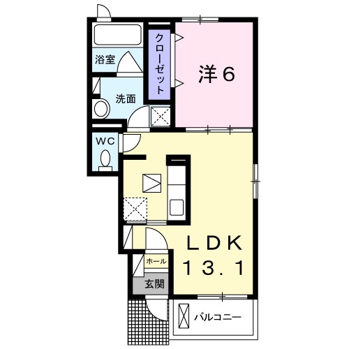 エレガンスの間取り