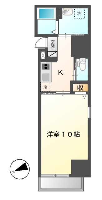 アストレア本通の間取り