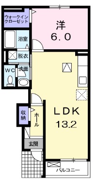 アリエーテの間取り