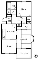 シャルマン壱番館の間取り