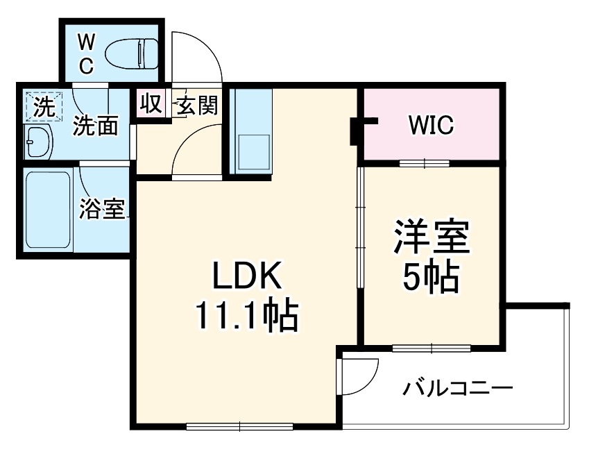 Glory Hiyoshiの間取り