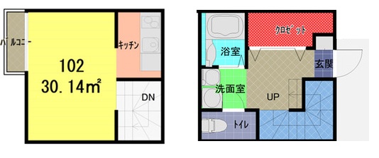 アークシティ霞ヶ関の間取り