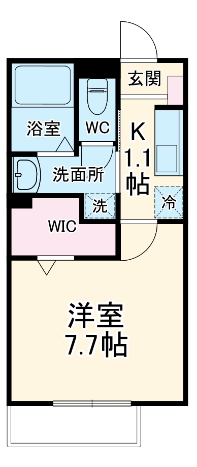 ウッドホーク クラブの間取り