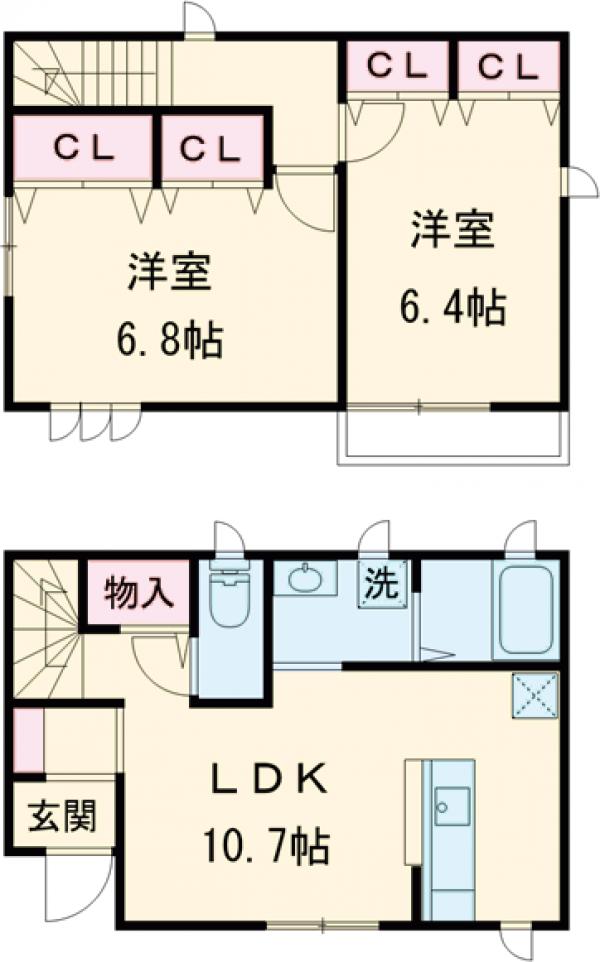 PRIME ASSET上鶴間本町 9号棟の間取り
