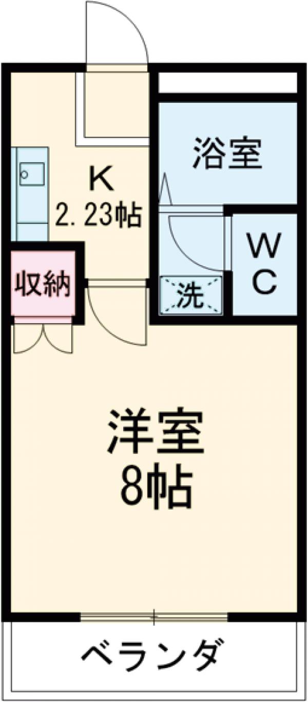 ベルシャトーの間取り