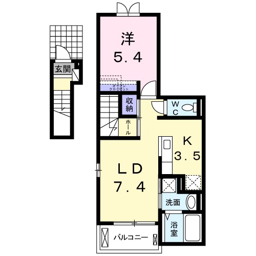 Zephyr.Jの間取り