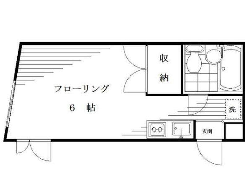 コットン落合の間取り