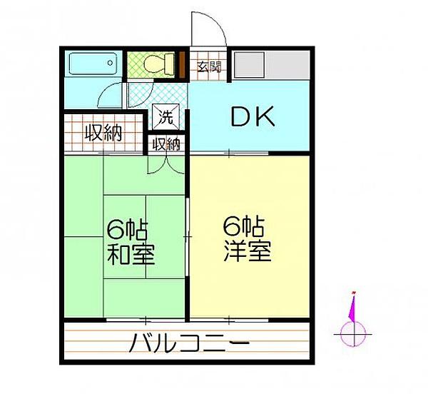 久喜サンハイツの間取り