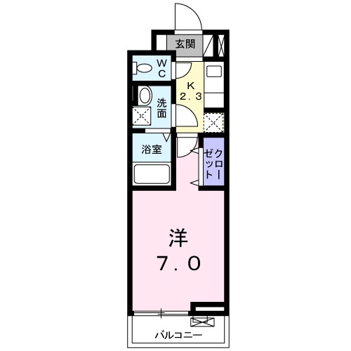 コンチェルトの間取り
