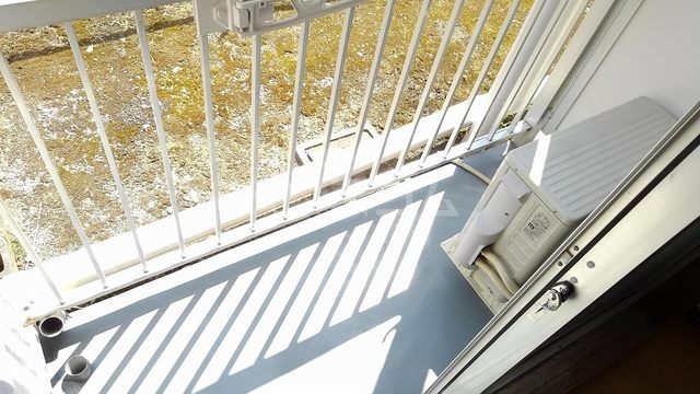 12/25 バルコニー