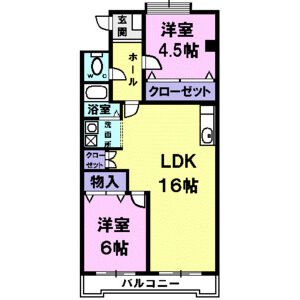 レジデンス清里の間取り