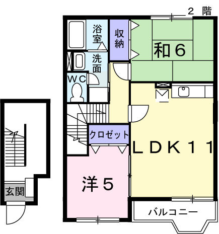 マイルストーンⅢの間取り