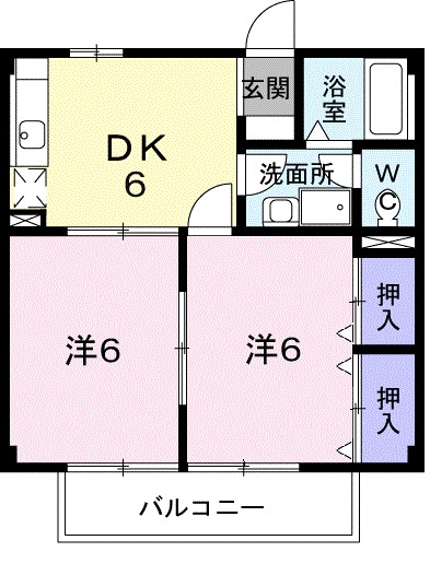 ファームヤード吉住の間取り