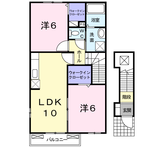 GreenVilla Aの間取り