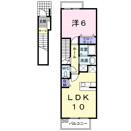 アクシーヌの間取り