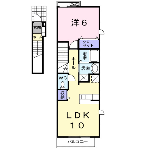 クローバーの間取り