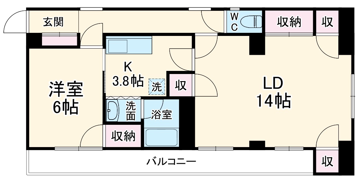 SUN EAST HOUSEの間取り