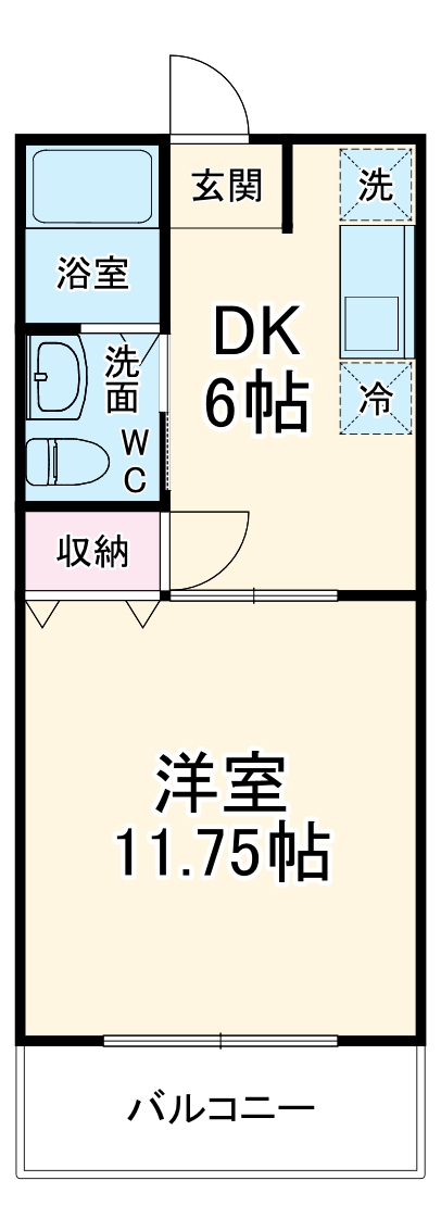 ラ・カーサ・フェリーチェの間取り