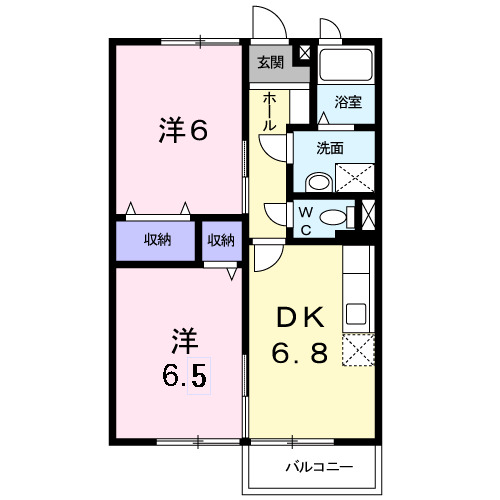 シャインレイクの間取り