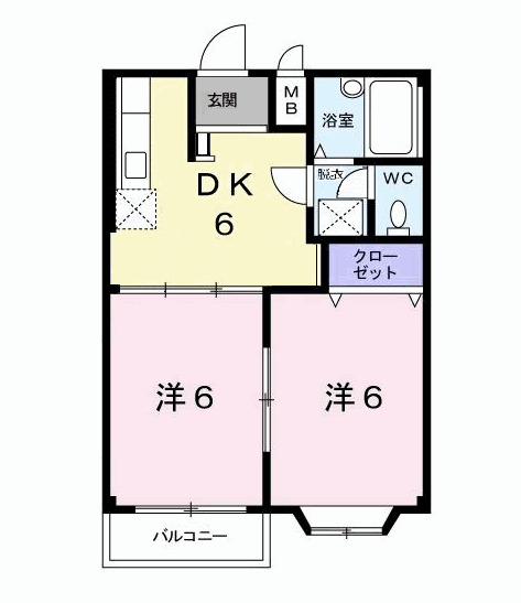 サンヒルズ小島の間取り