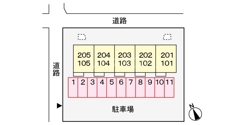 3/9 駐車場