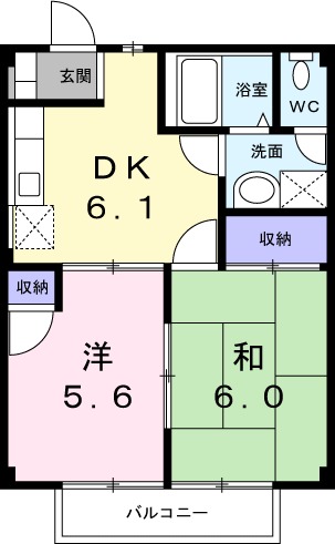 メゾンドファミーユの間取り