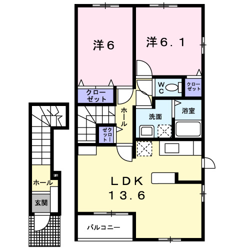 メルヴェイユ・サンレミの間取り