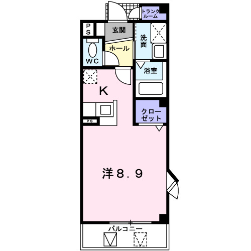 グランヒルズの間取り