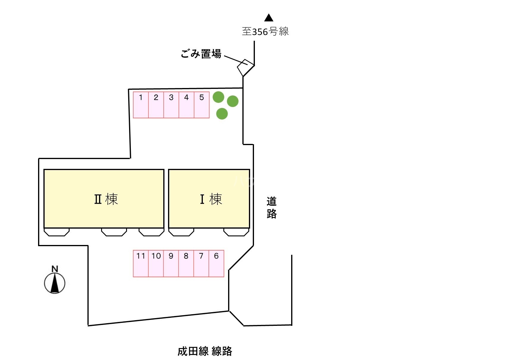 2/12 駐車場
