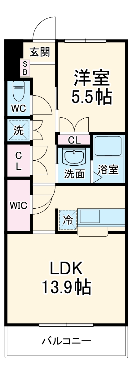 アテナの間取り