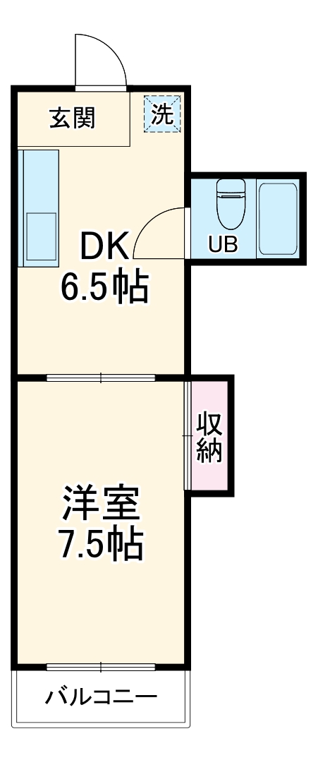 グリーンハイツオオバの間取り