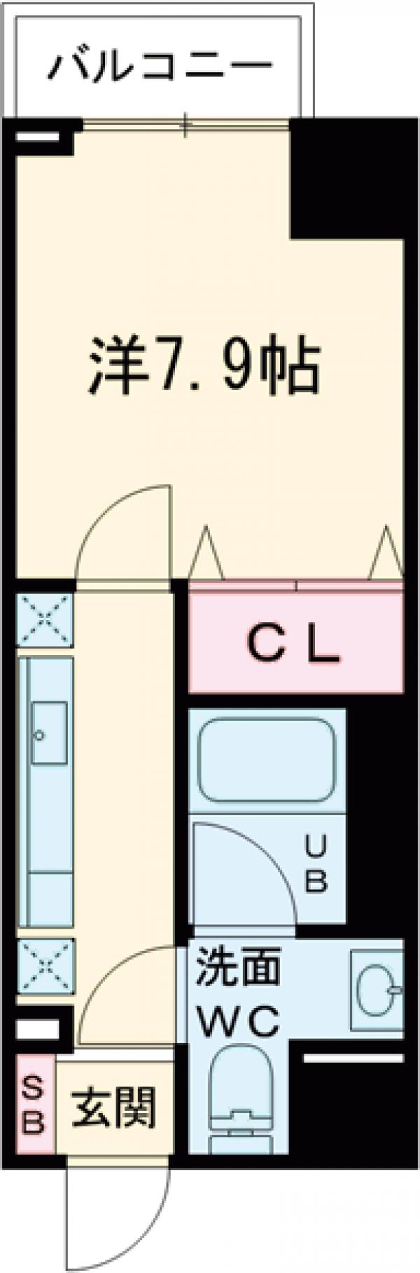 レジエールウエストの間取り