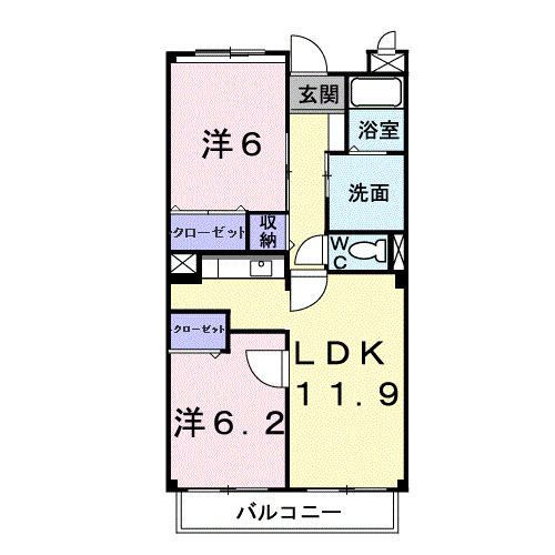 ファインロイテの間取り