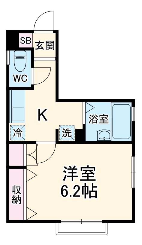 ヴィラ川崎の間取り