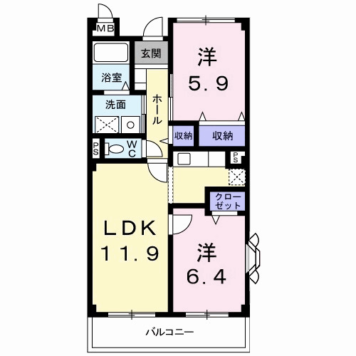 ボヌール発京の間取り
