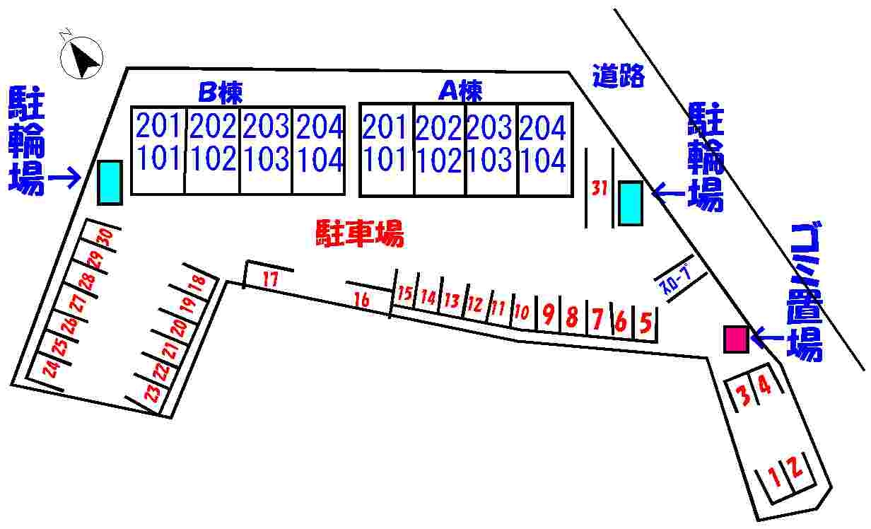 16/22 駐車場