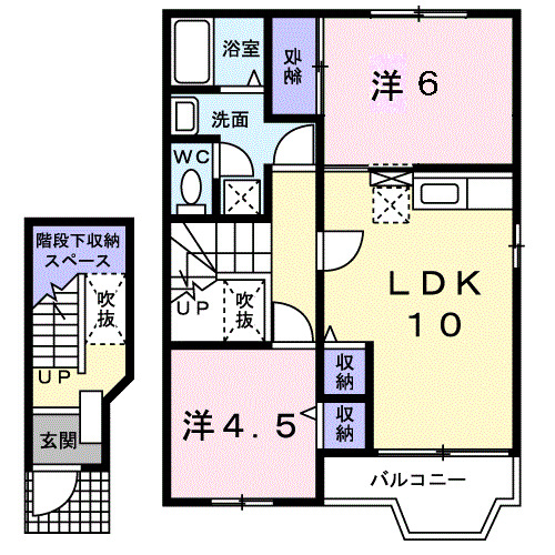 ラシーヌ・21の間取り